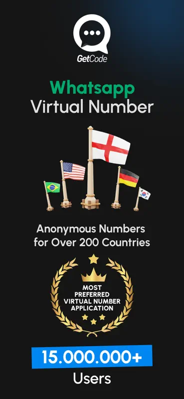 GetCode - Virtuelle Nummern screenshot 1 of 6