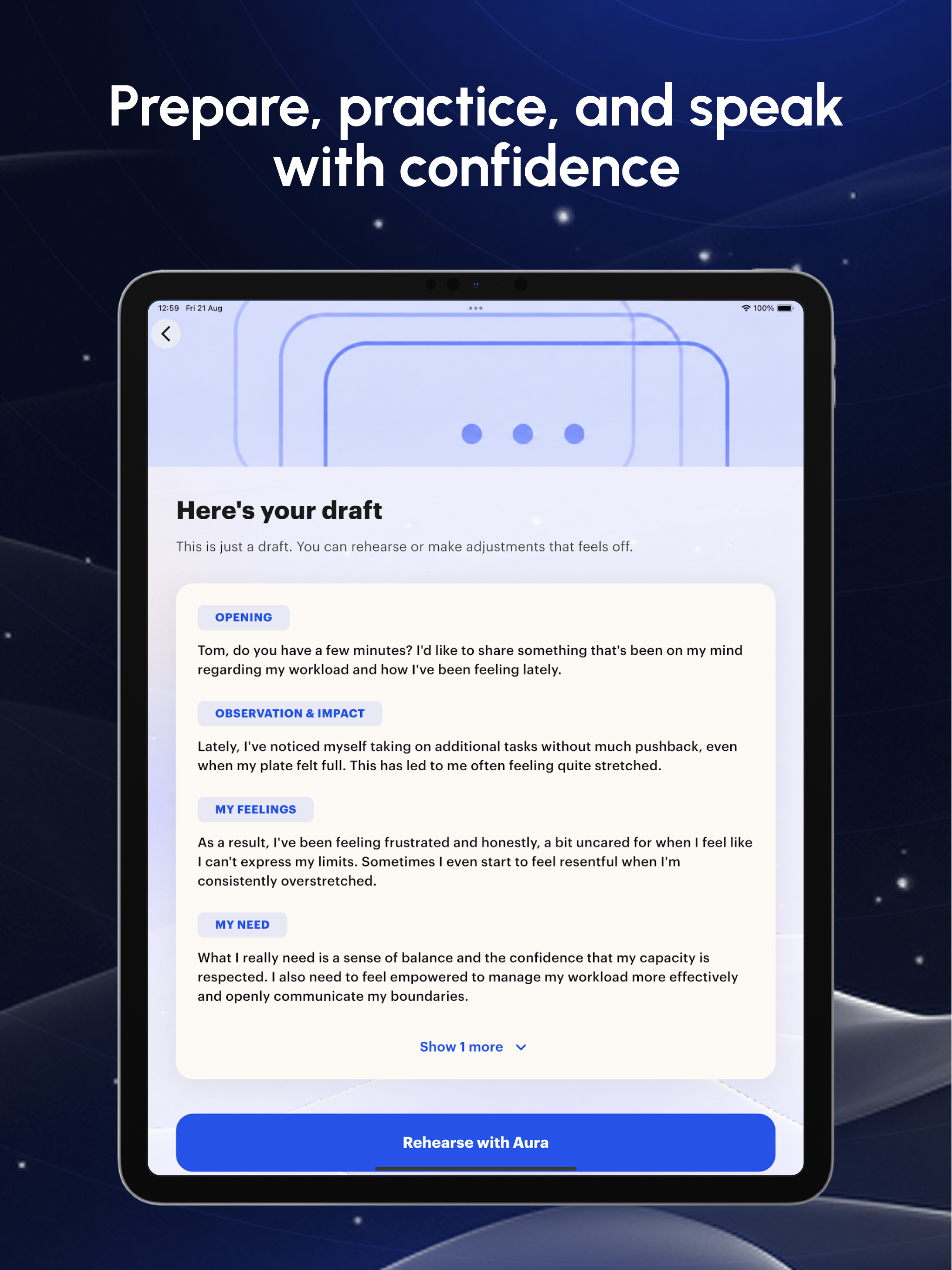 Aura: AI Wellness Companion screenshot 14