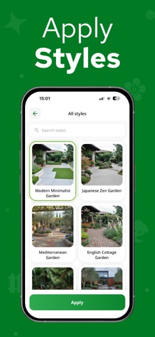 Garden Design AI – GardenUp iPhone screenshot