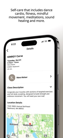 KINRGY by Julianne Hough iPhone screenshot