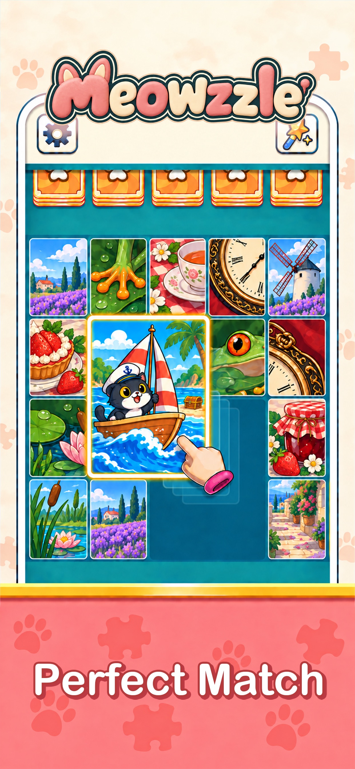 Screenshot 2 of Meowzzle! Drop Jigsaw Puzzle
