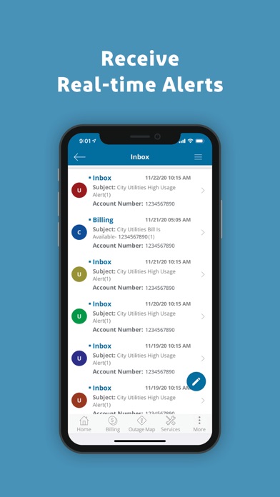 City Utilities – My Account Screenshot