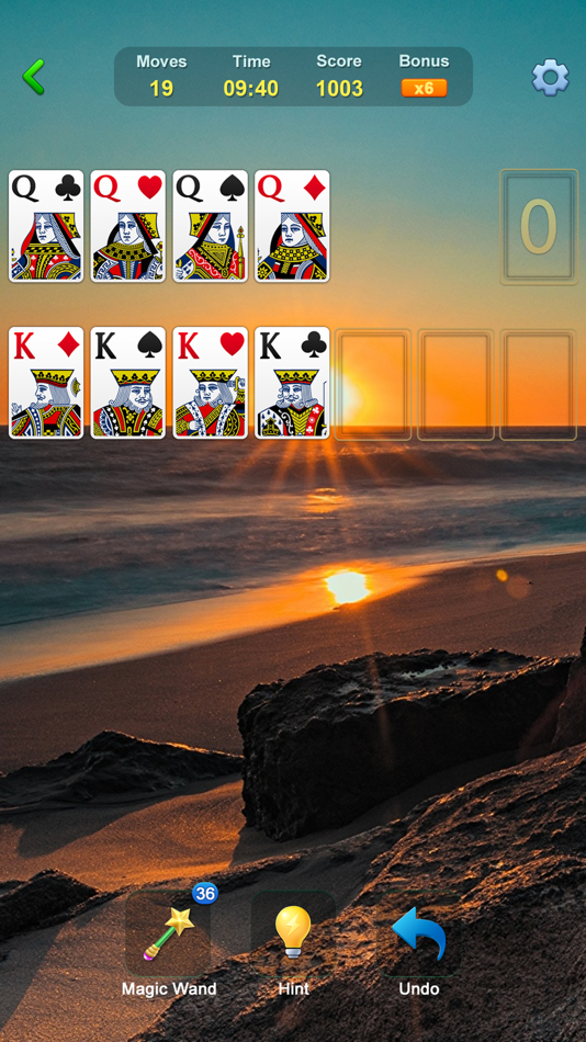 #6. Solitaire - Brain Puzzle Game (iOS) Podle: Oakever Games