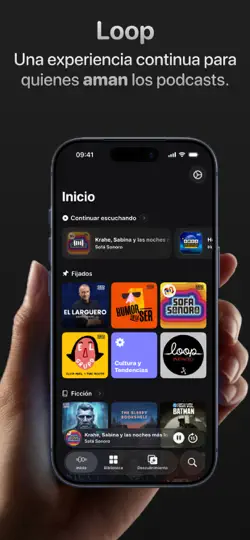 Captura de pantalla de Loop - Reproductor De Podcasts en iPhone 1