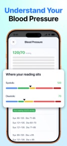 Artera: Blood Pressure App Log screenshot