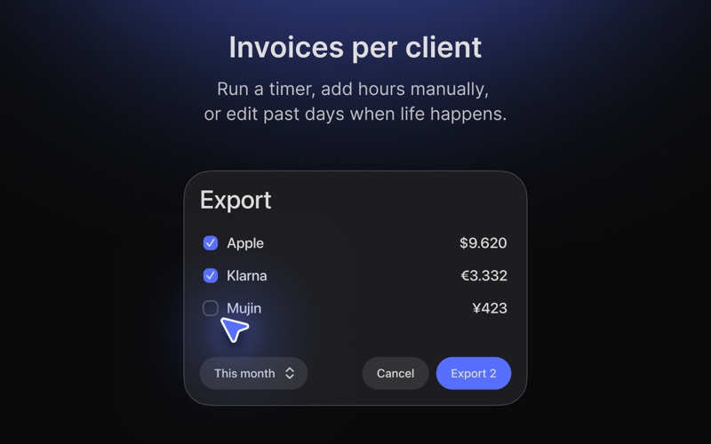 App screenshot