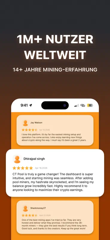 CT Pool: Krypto Mining App screenshot 3 of 8