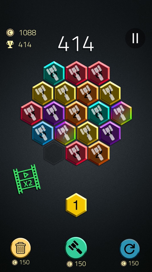 #6. Sevenify: Hexa Puzzle (iOS) 由: Aziza Rahman