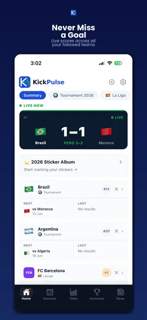 KickPulse screenshot 1