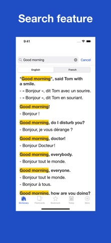 English French Sentences のスクリーンショット