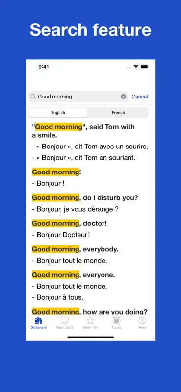 English French Sentences screenshot 9 of 10