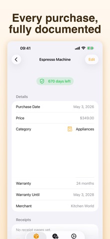 Keepwise: Warranty Keeper Screenshot 2 of 5