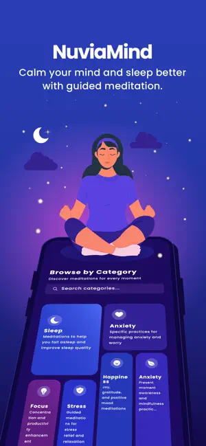 NuviaMind: Meditation & Health screenshot 4