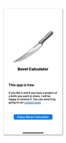 Bevel Calculator screenshot