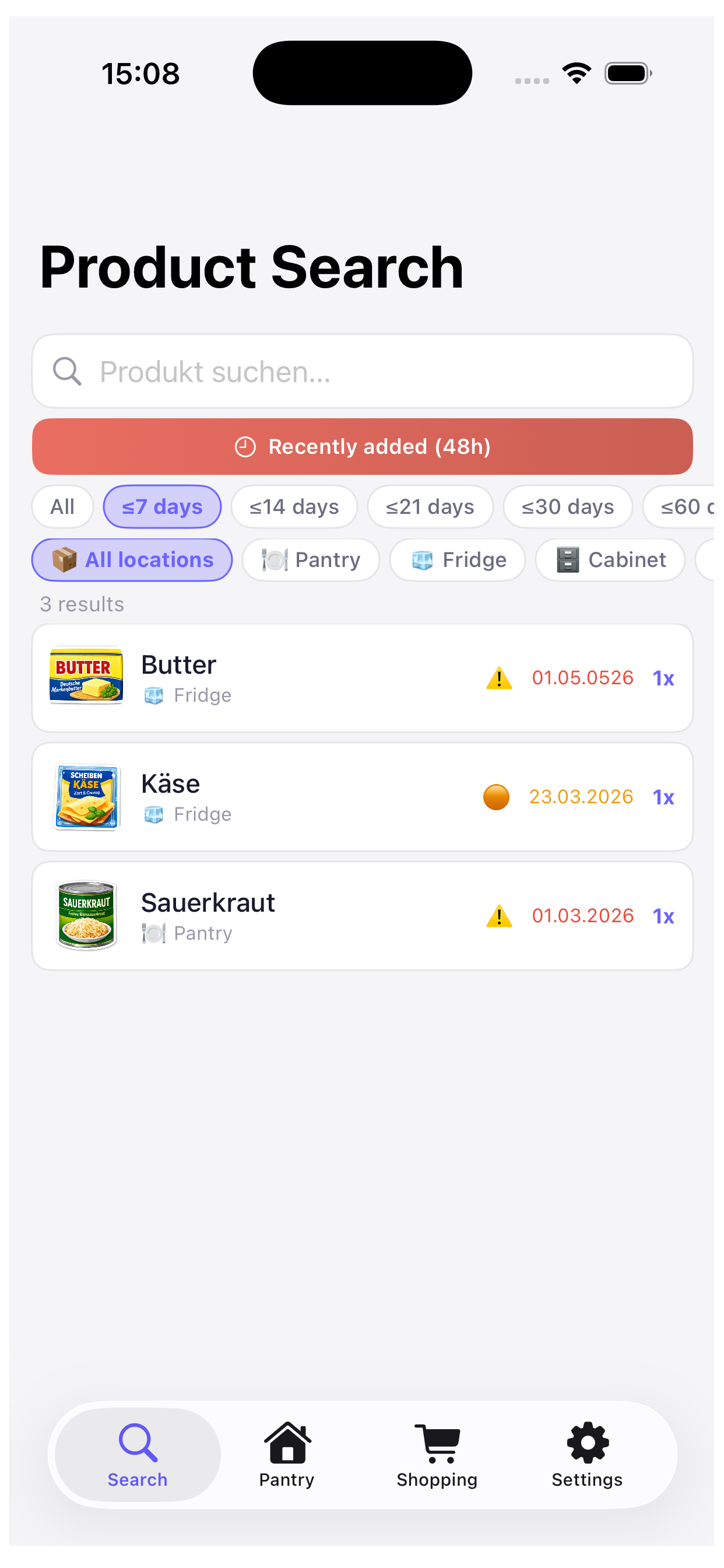 Shopping List + Pantry screenshot 6