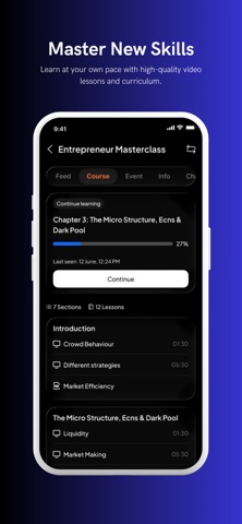 WorldMasterclass. Screenshot 3 of 7
