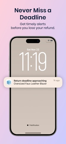 ReturnTrack: Refund Tracker Screenshot 6 of 7