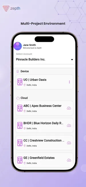 Zepth - Manage Construction screenshot 2