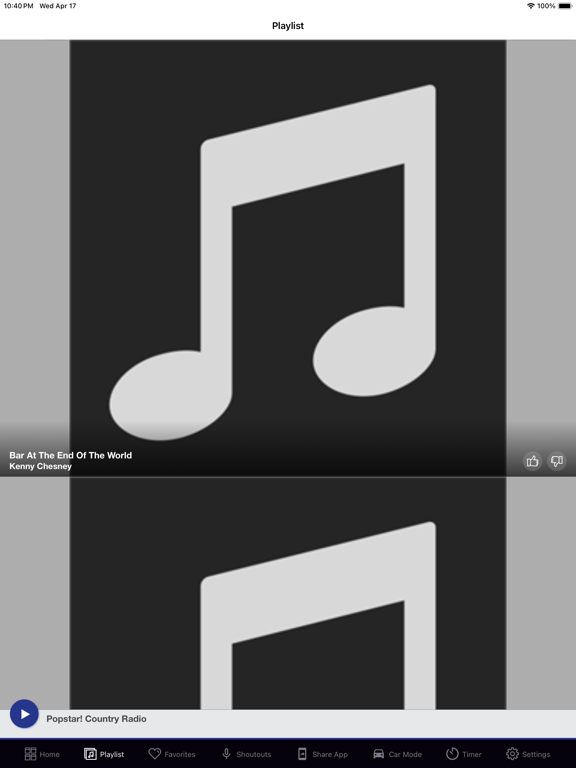 App screenshot