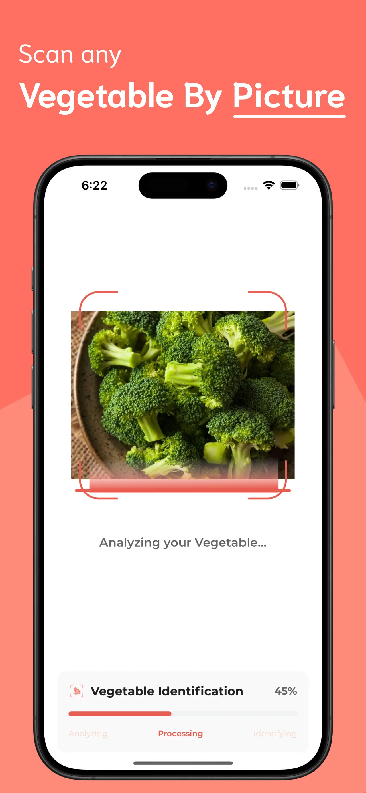 #2. Vegetable Identifier (iOS) Door: Ankur Dhameliya