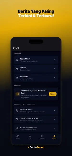 Berita Penuh - Berita Harian screenshot 4