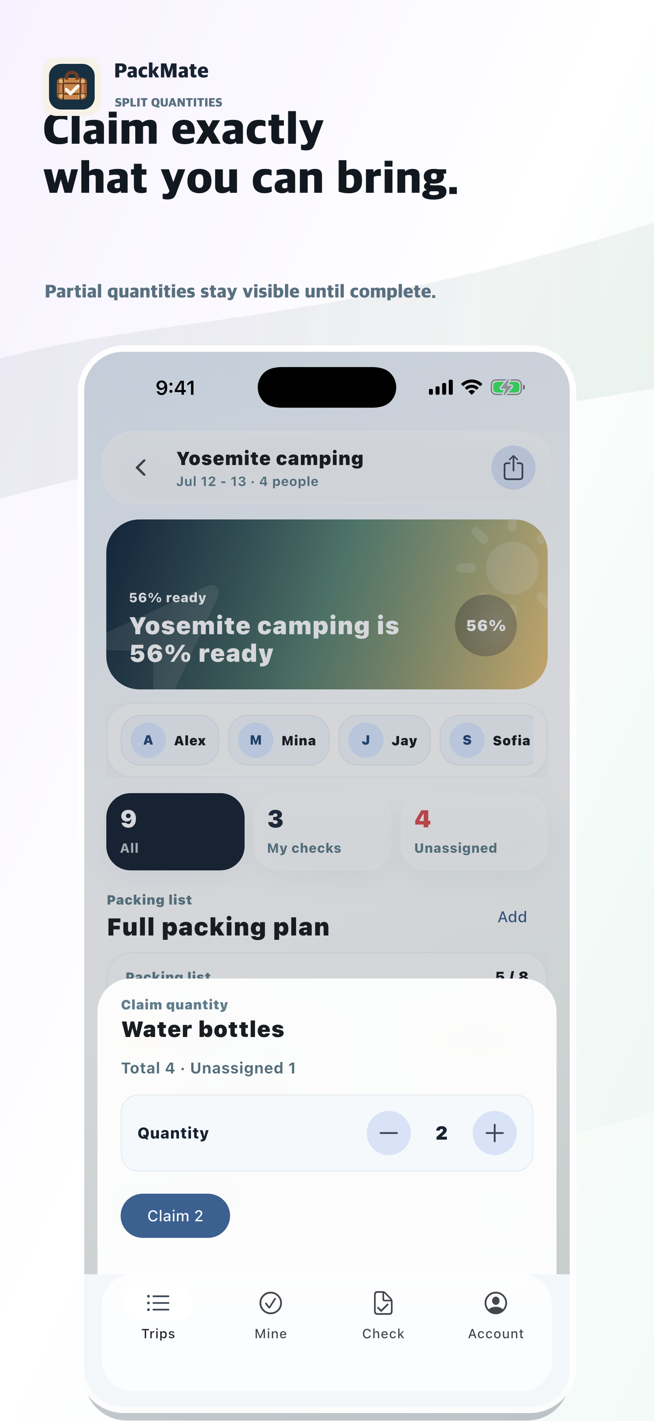 PackMate: Trip Checklist screenshot 4