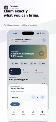 PackMate: Trip Checklist Screenshot 4 of 5
