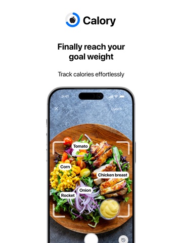 Calory: AI Calorie Tracker iPad screenshot