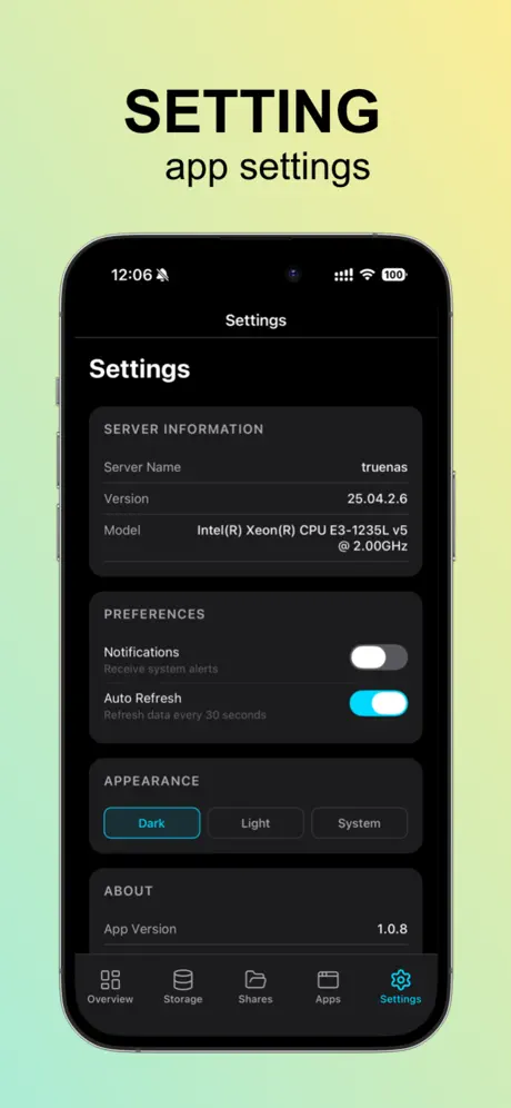 TrueNAS Mobile screenshot 5