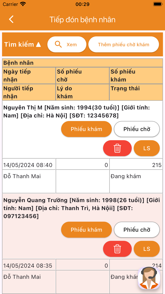 Web Phòng Khám