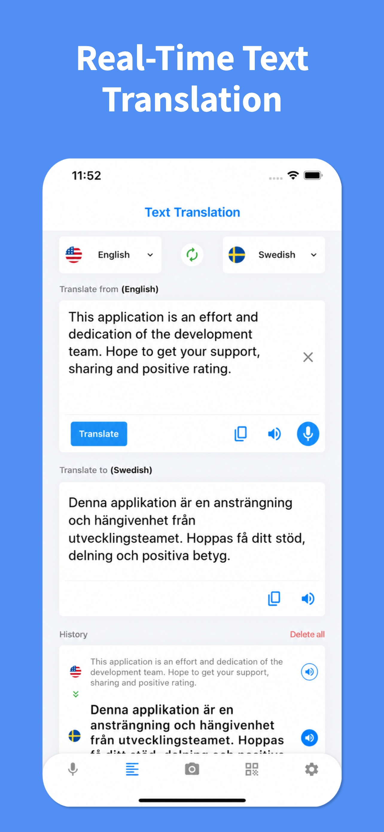 Swedish Translator: Voice AI screenshot 5