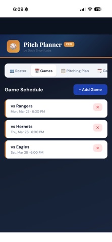 Pitch Planner Pro Screenshot 2 of 7