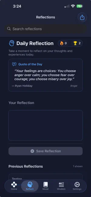 Stoic Mood App screenshot 4