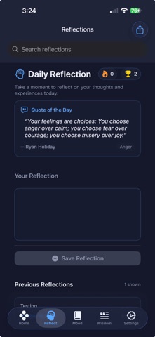 Stoic Mood App Screenshot 4 of 6