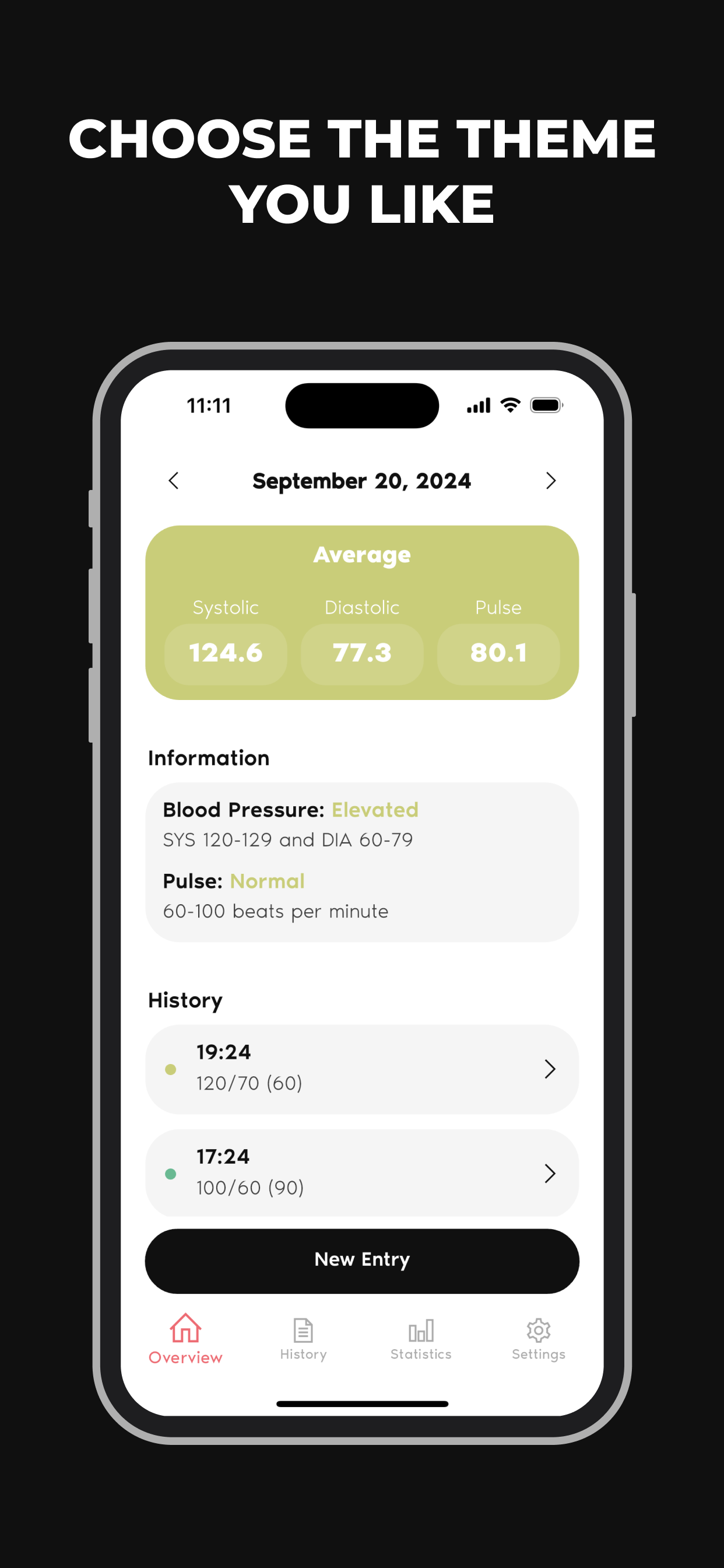 BPT: Blood Pressure Tracker