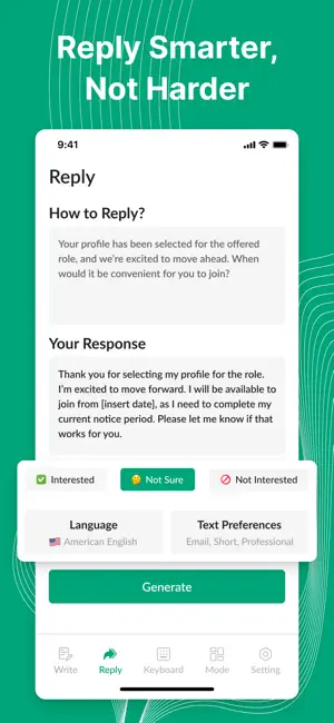 TapAI - AI Keyboard Writer screenshot 2