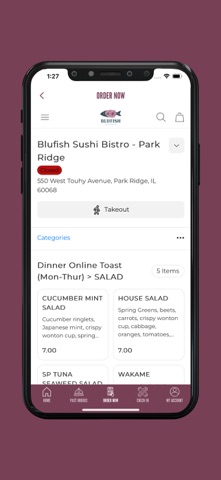 Blufish Sushi Screenshot 3 of 4
