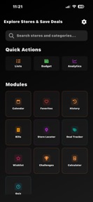 Shopping List & Budget Planner screenshot