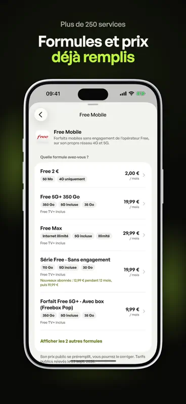 Spook : Gérer ses abonnements screenshot 5 of 10