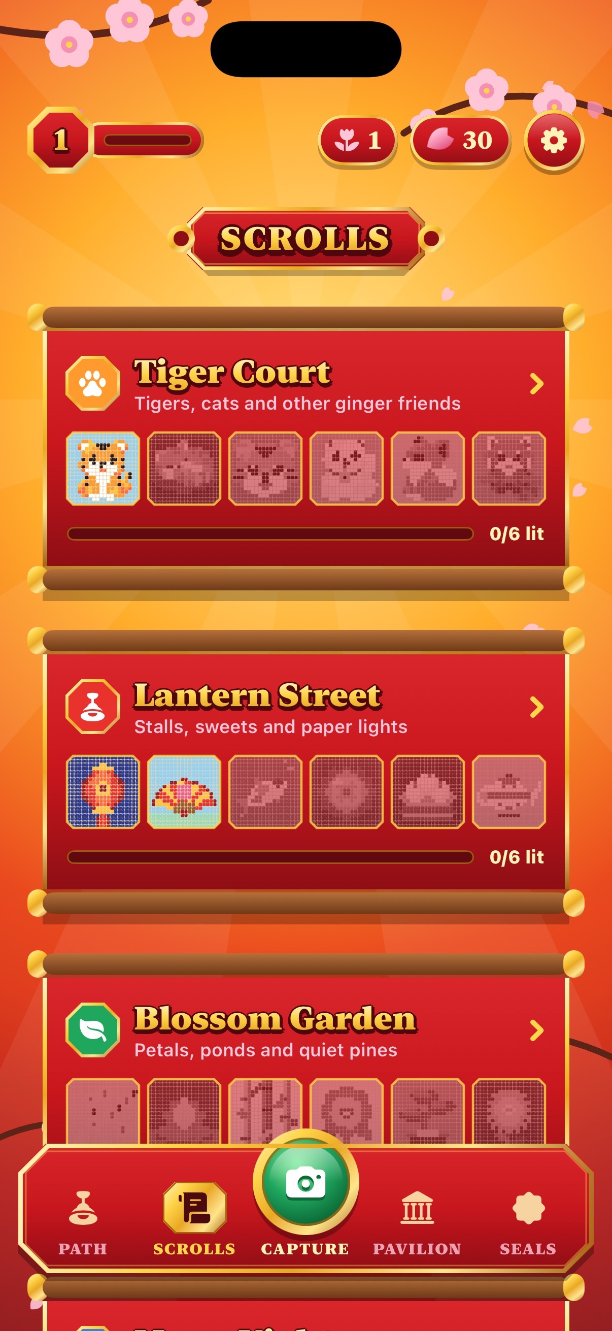 Screenshot 3 of Jade Lantern Tiles