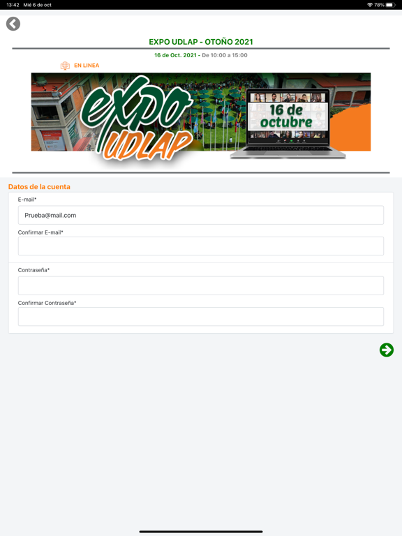 Screenshot #5 pour Registro Candidatos UDLAP