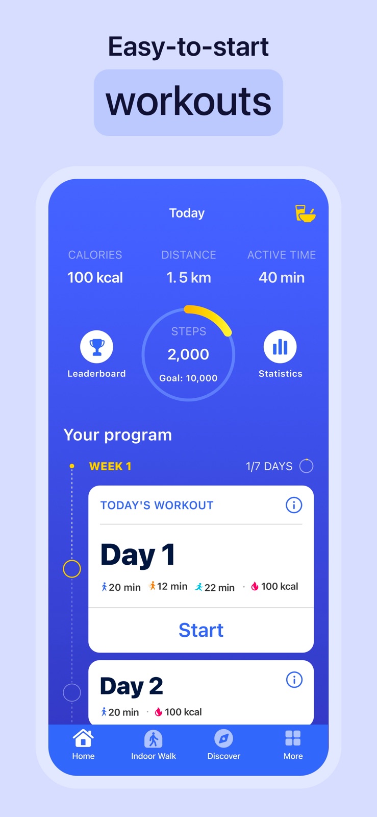 Weight Loss Walking by Slimkit iphone screenshot 4