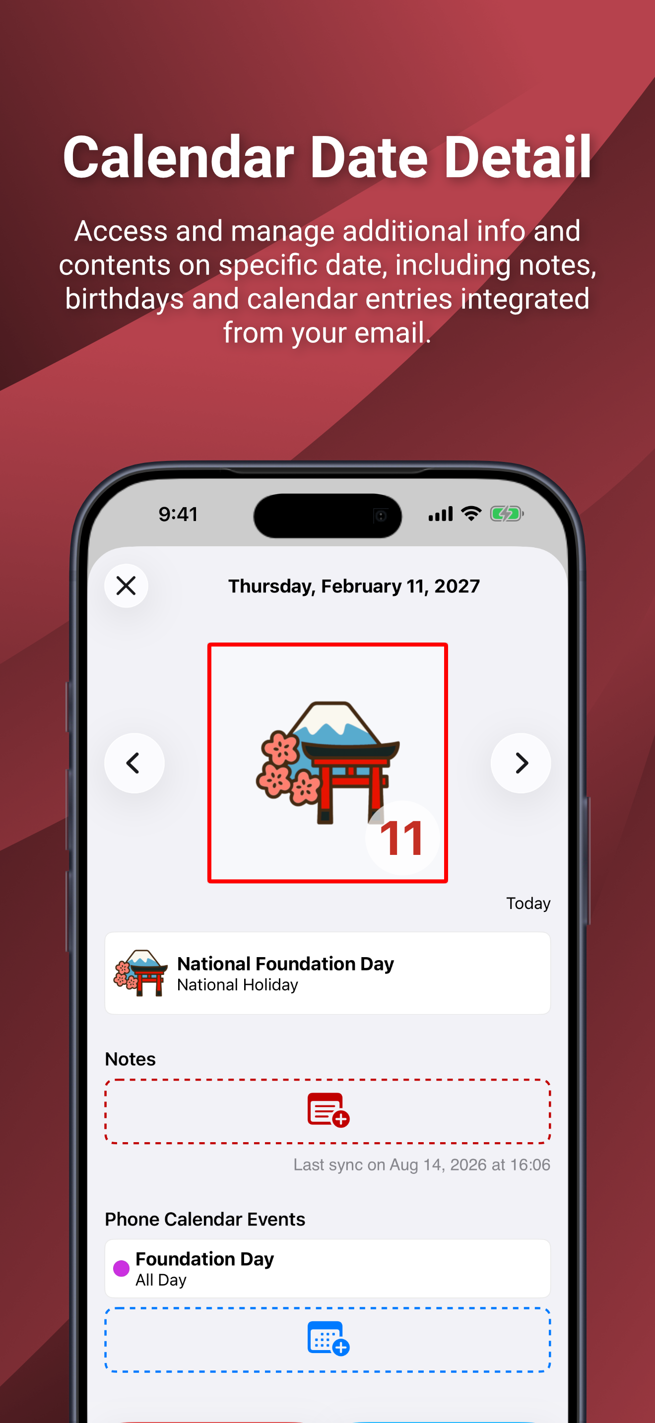 Japan Calendar 2027 - 2028 screenshot 3
