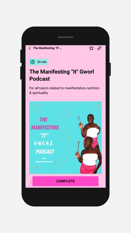 The Manifesting It Gworl