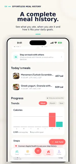 Doyum: AI Calorie Counter screenshot 4