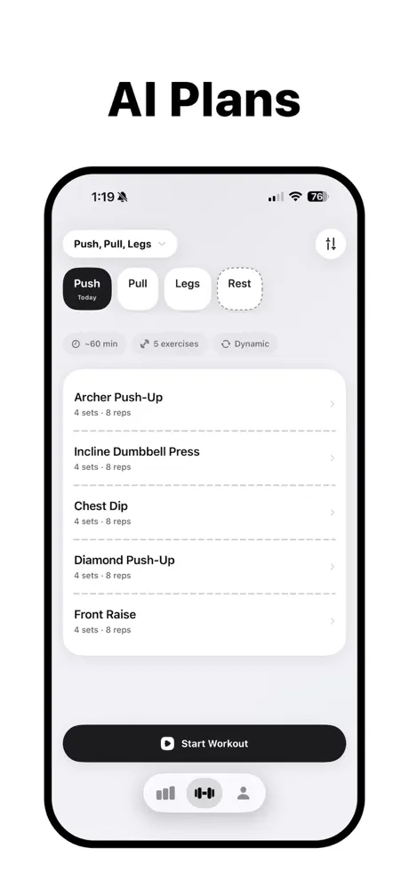 Lift AI - Gym Workout Planner screenshot 3