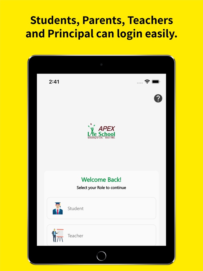 #2. Apex Life School (iOS) Podle: E-Digital Nepal