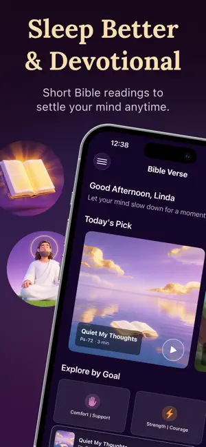 Bible Sleep Sounds for Sleep screenshot 2