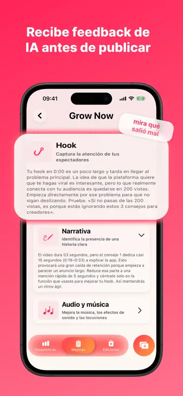 Grow Now - Hazte viral con IA screenshot 4 of 5
