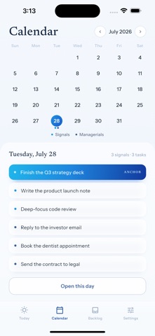 Daily Agenda: Deep Work Screenshot 3 of 6